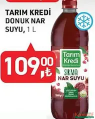 TARIM KREDİ DONUK NAR SUYU 1 L fiyat ve kampanya bilgisi